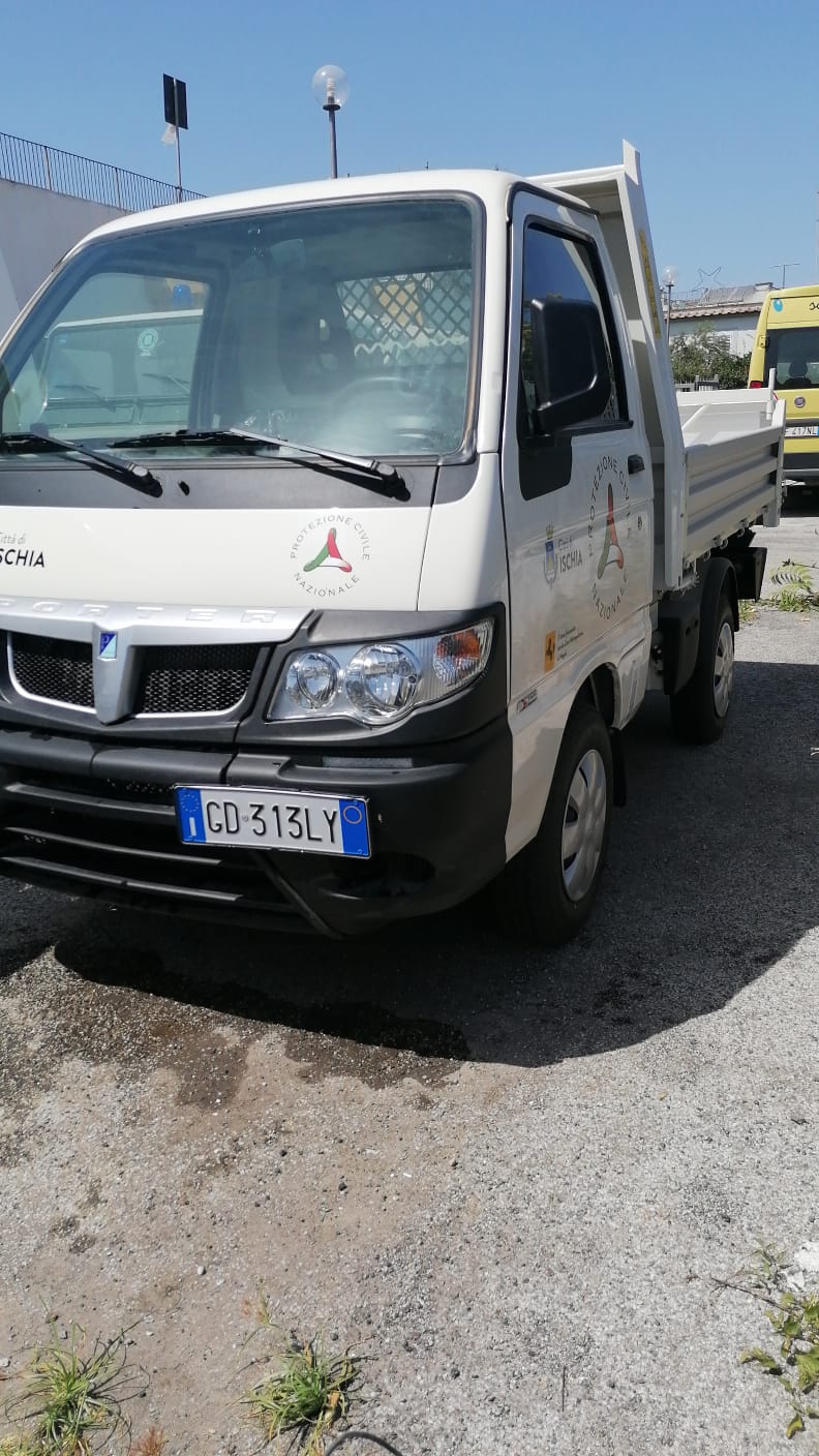 Un nuovo mezzo per la Protezione Civile di Ischia